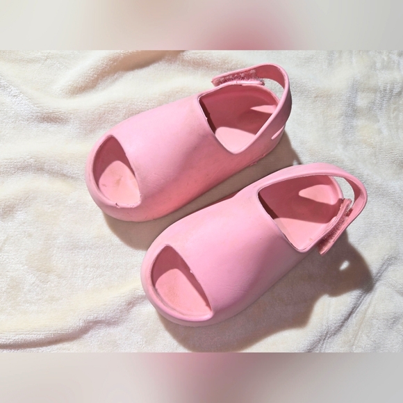 Pink Open-Toe Sandals - Picture 1 of 3